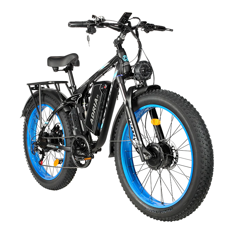 Tuttio Adria26 52V 6000W Dual Motor Fat Tire Electric Bike - Image 6