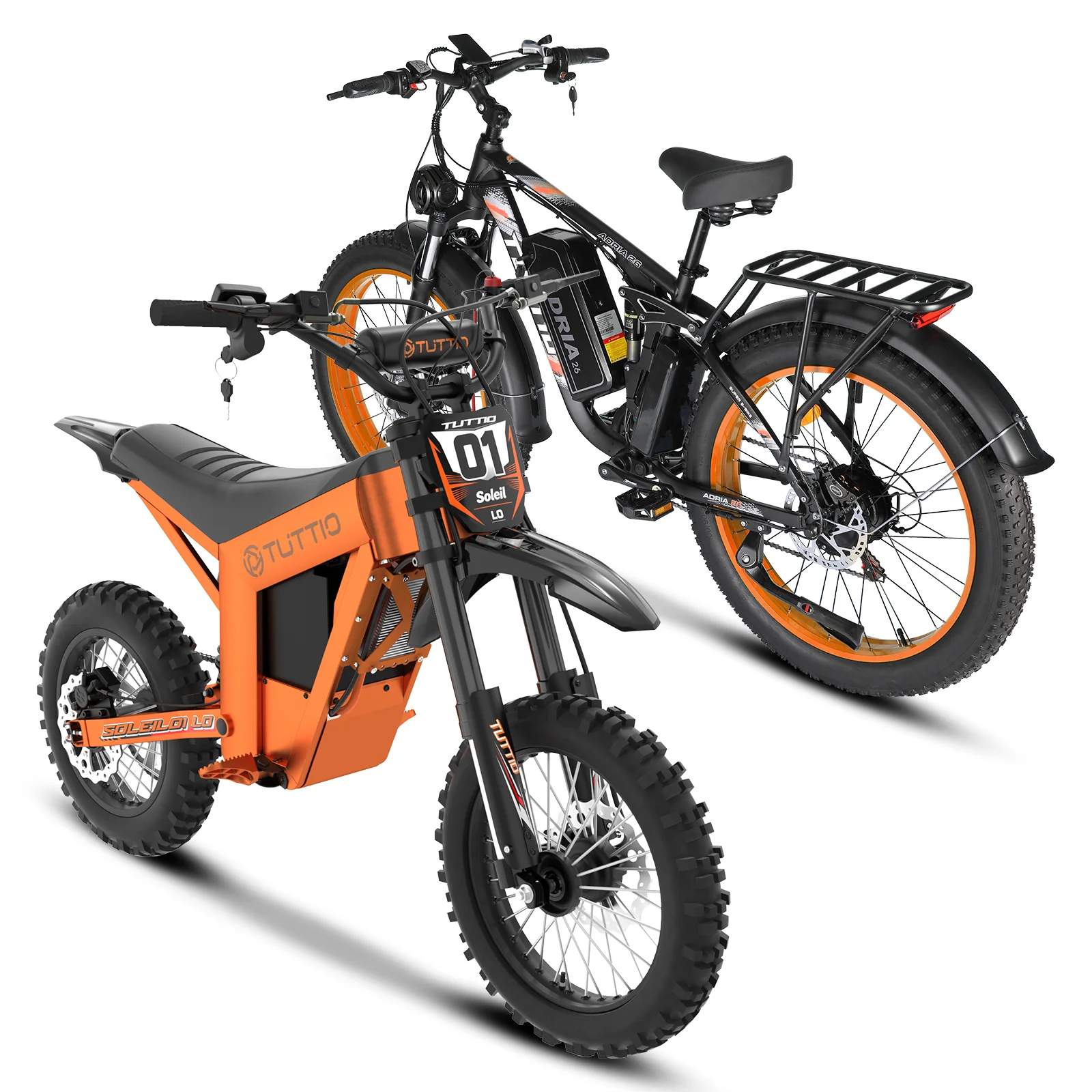 Tuttio Electric Bike Combo Soleil01 LO & Adria26 - Image 4