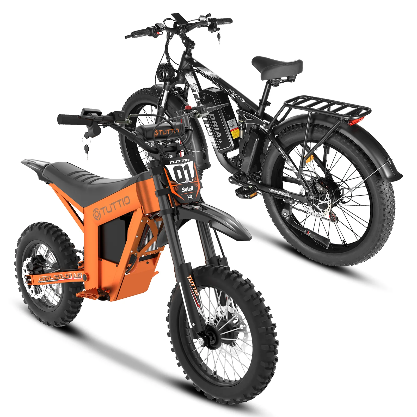 Tuttio Electric Bike Combo Soleil01 LO & Adria26 - Image 5