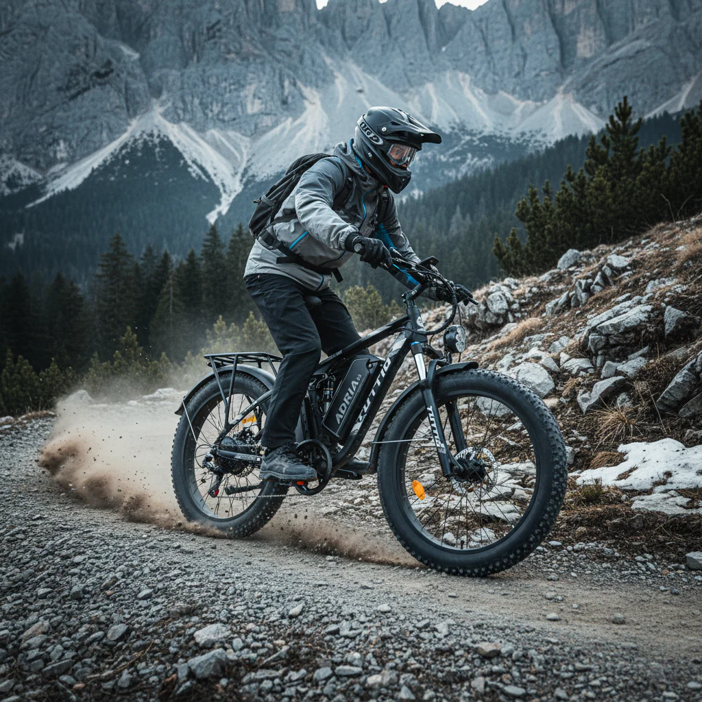 Tuttio Adria26 52V 6000W Dual Motor Fat Tire Electric Bike - Image 3