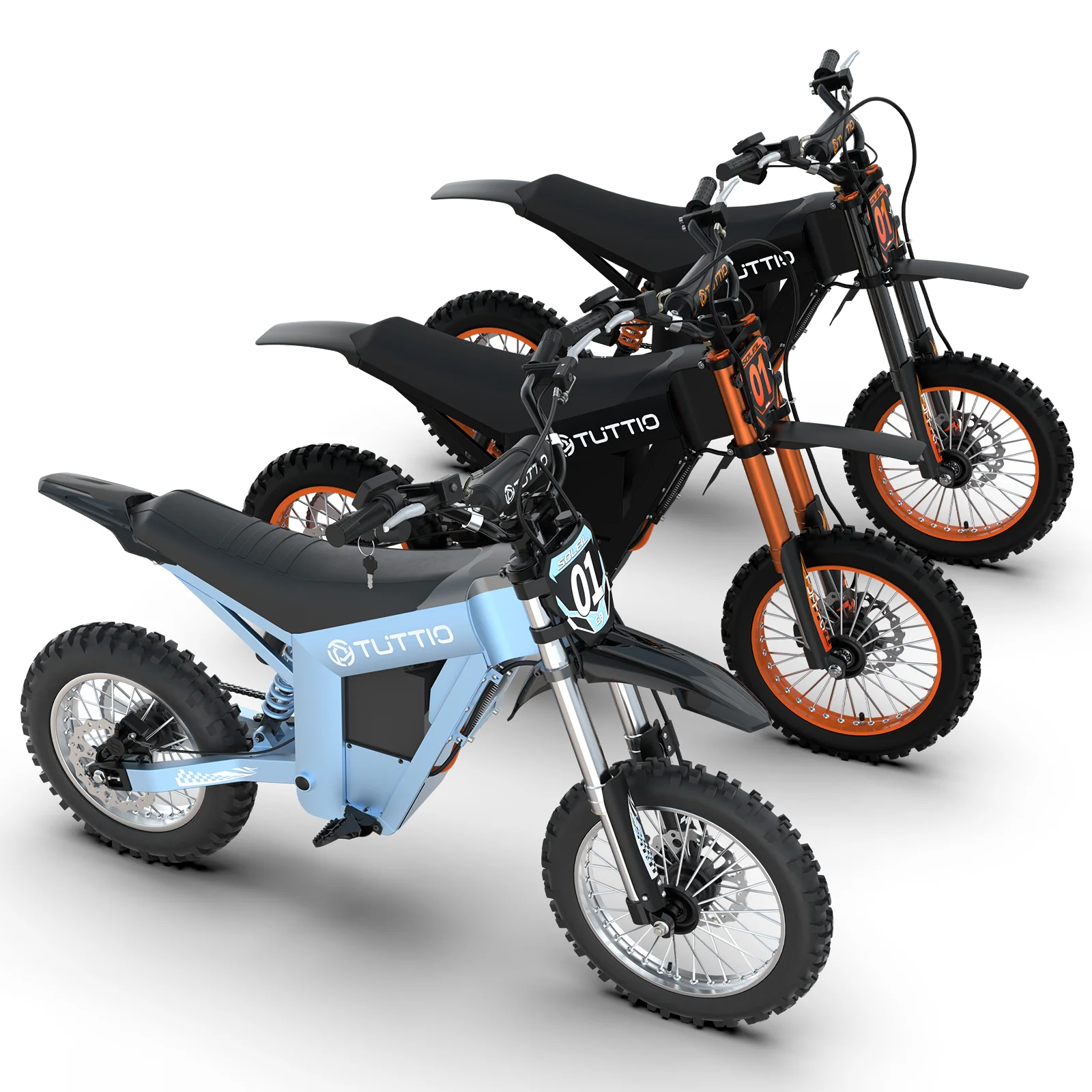 Tuttio Soleil01 Electric Bike Triple Pack (Standard, BF Edition, Glacier Blue Edition) - Image 3