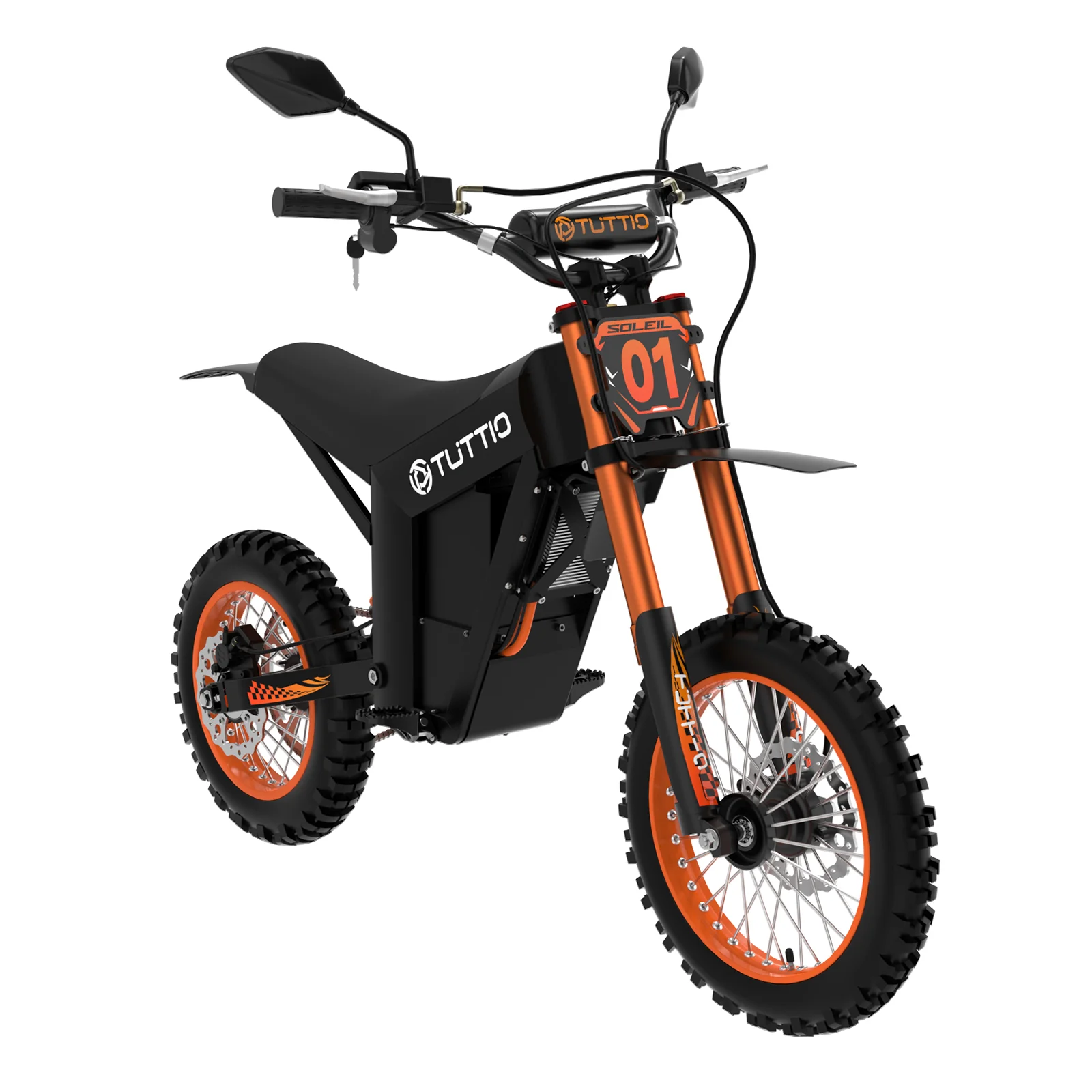 Tuttio Soleil01 Electric Bike With Mirror - Image 5