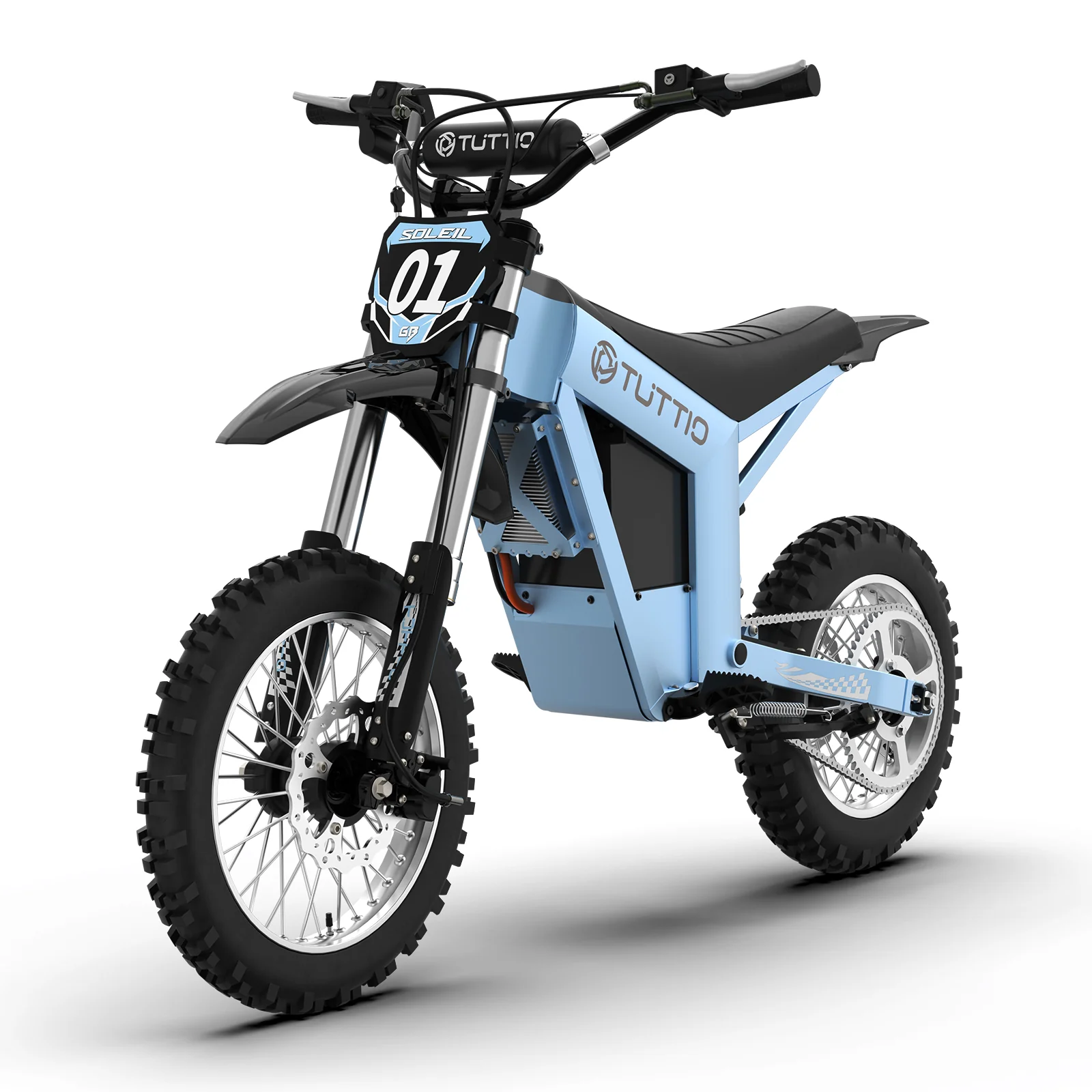 Tuttio Soleil01 GB Electric Dirt Bike (Glacier Blue) - Image 5