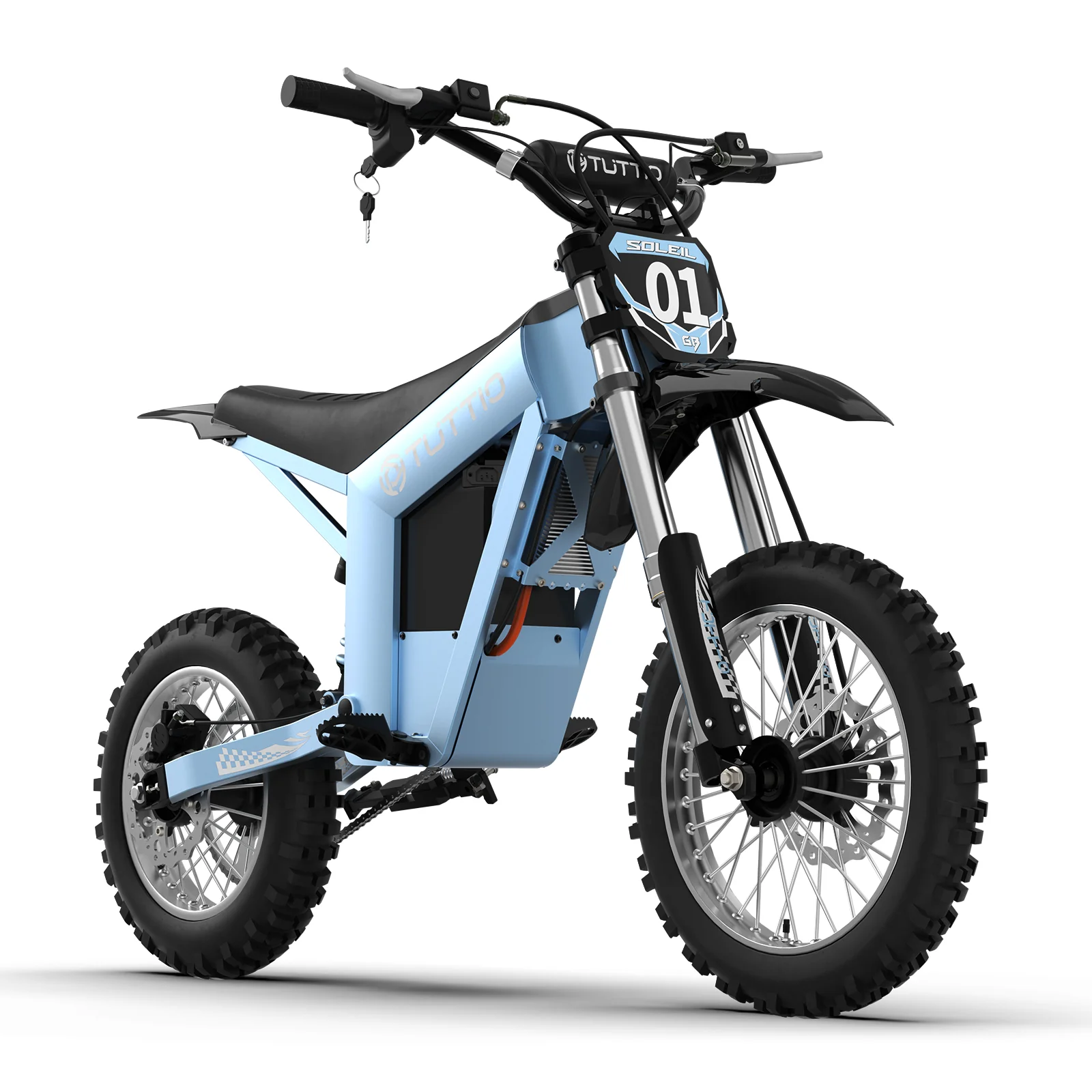 Tuttio Soleil01 GB Electric Dirt Bike (Glacier Blue) - Image 6