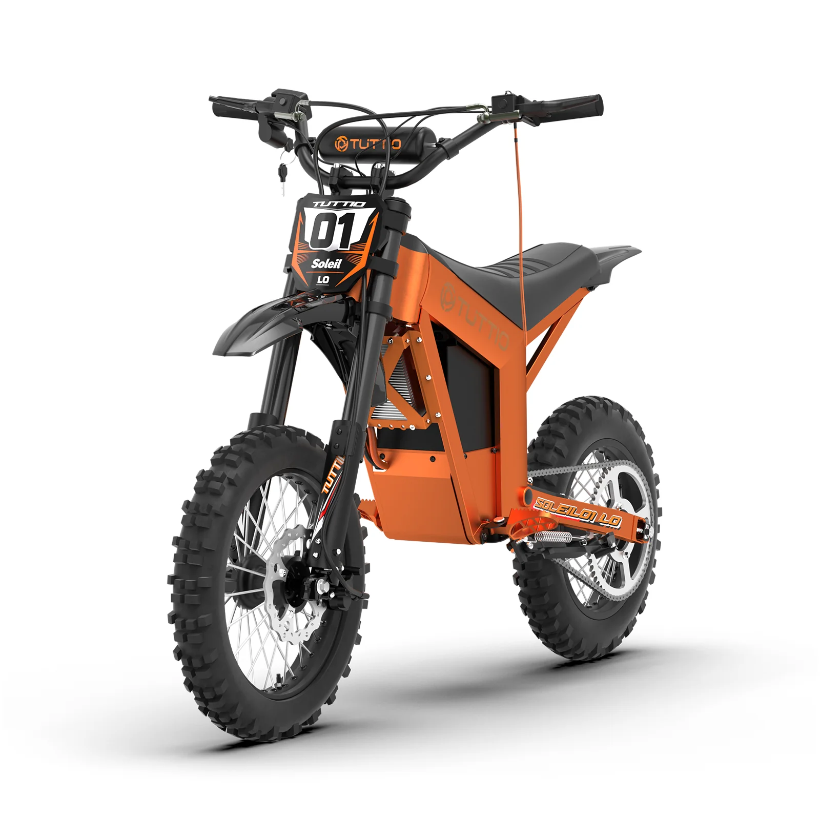Tuttio Soleil01 LO Electric Dirt Bike (Lava Orange) - Image 7